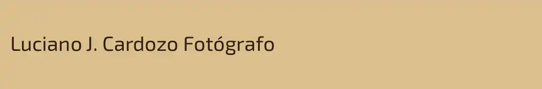 Luciano J. Cardozo Fotógrafo